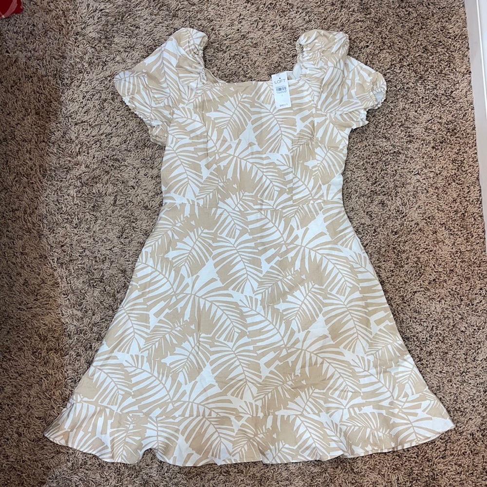 Palm Leaf Dress